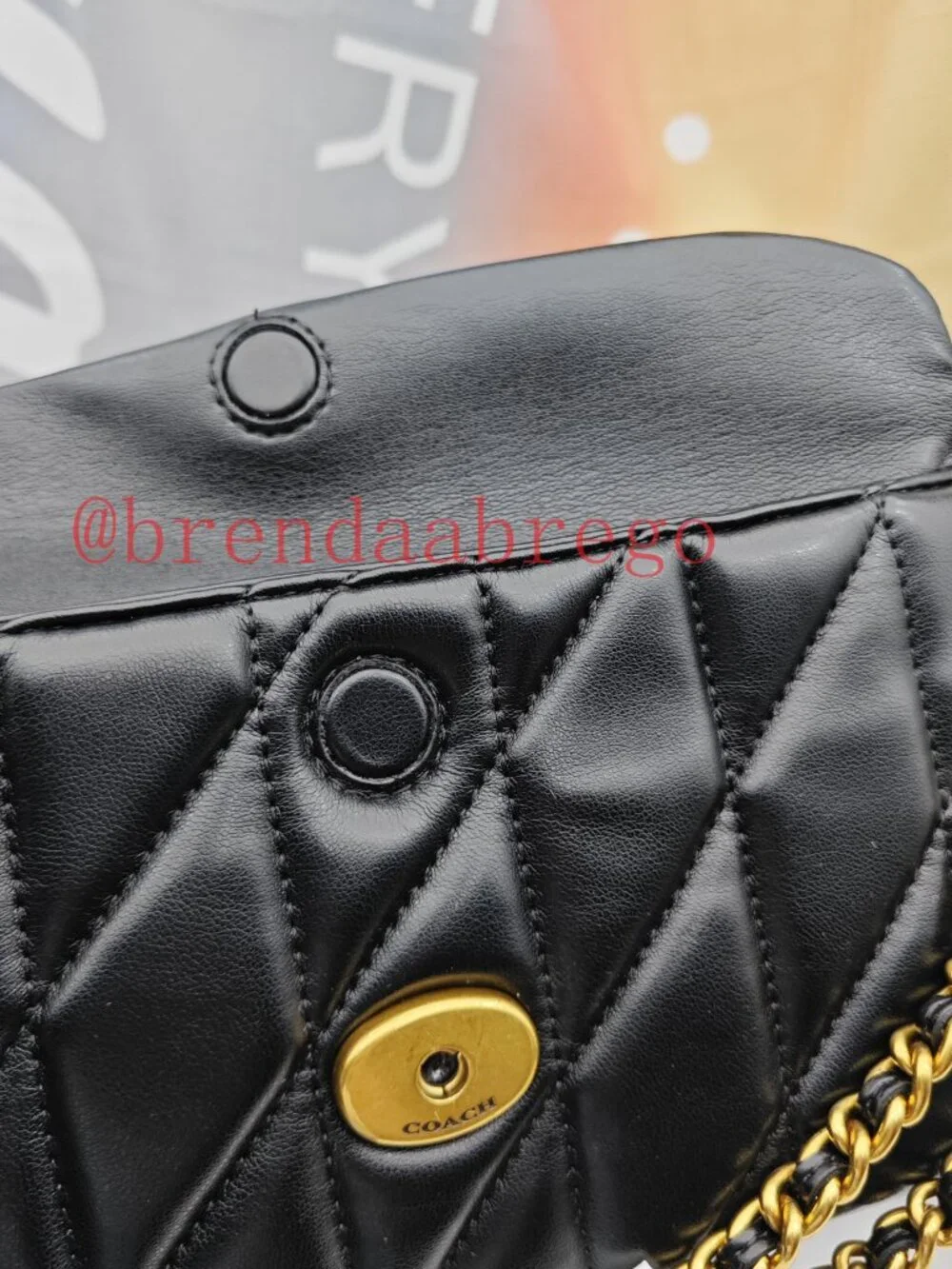 😀😀Coach black tabby shoulder bag 26 - Picture 5 of 13